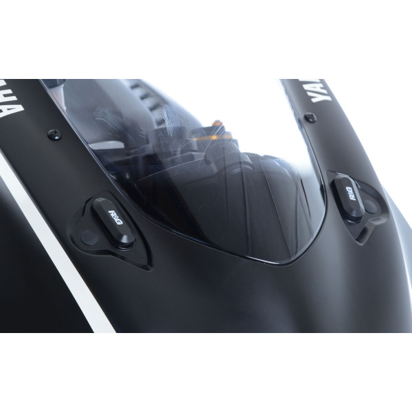 R&G Mirror Blanking Plates for Yamaha YZF-R6 '17